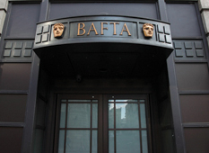 BAFTA entrance 
